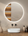 Miroir de salle de bain - 80cm - Sans cadre - Précommander