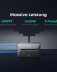 Anker SOLIX Solarbank 3 Pro E2700 – Balkonkraftwerk-Speicher, 2,688 kWh, 4 MPPT, PV 3600W, IP65