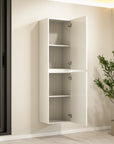 Armoire à colonnes Ruvo - 150cm - Blanc