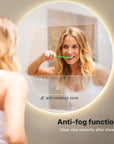 Miroir de salle de bain - 80cm - Sans cadre - Précommander