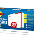 AVM FRITZ!Box 5690 Pro - Glasfaser & DSL Router mit Wi-Fi 7, Zigbee, DECT - Weiß