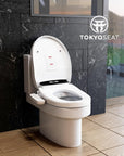 TokyoSeat - Abattant WC Japonais Électrique Lavant, Chauffant et Séchant