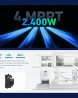 Anker SOLIX Solarbank 2 E1600 Pro – Balkonkraftwerk-Speicher, 1,6 kWh, 4 MPPT, PV 2400W, IP65