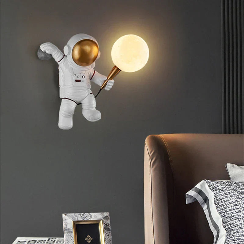 Lampe de Chevet Murale LED Astronaute - Lampe Chevet Design