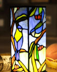 lampe de chevet tiffany carré - Lampe Chevet Design