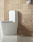 Swiss Aqua Technologies Brevis - Lot de 6 WC à Poser Sans Bride, Abattant SoftClose, Garantie 5 Ans