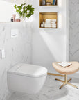 Villeroy & Boch ViClean-I100 - WC Suspendu Douche Intégrée, Télécommande & Appli, Sans Bride