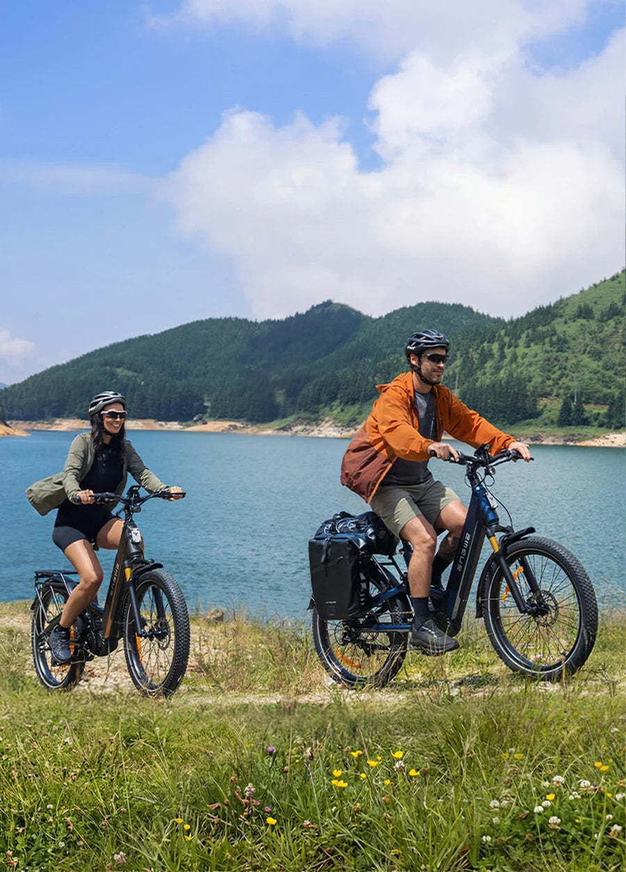 ENGWE E26 3.0 Pro eSUV E-Bike Mittelmotor 100Nm Vollfederung 720Wh 135km Grau