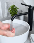 Mitigeur de lavabo – WC – Noir [NYX] - Précommander