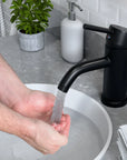 Mitigeur de lavabo – WC – Noir [ARIADNE] - Précommander