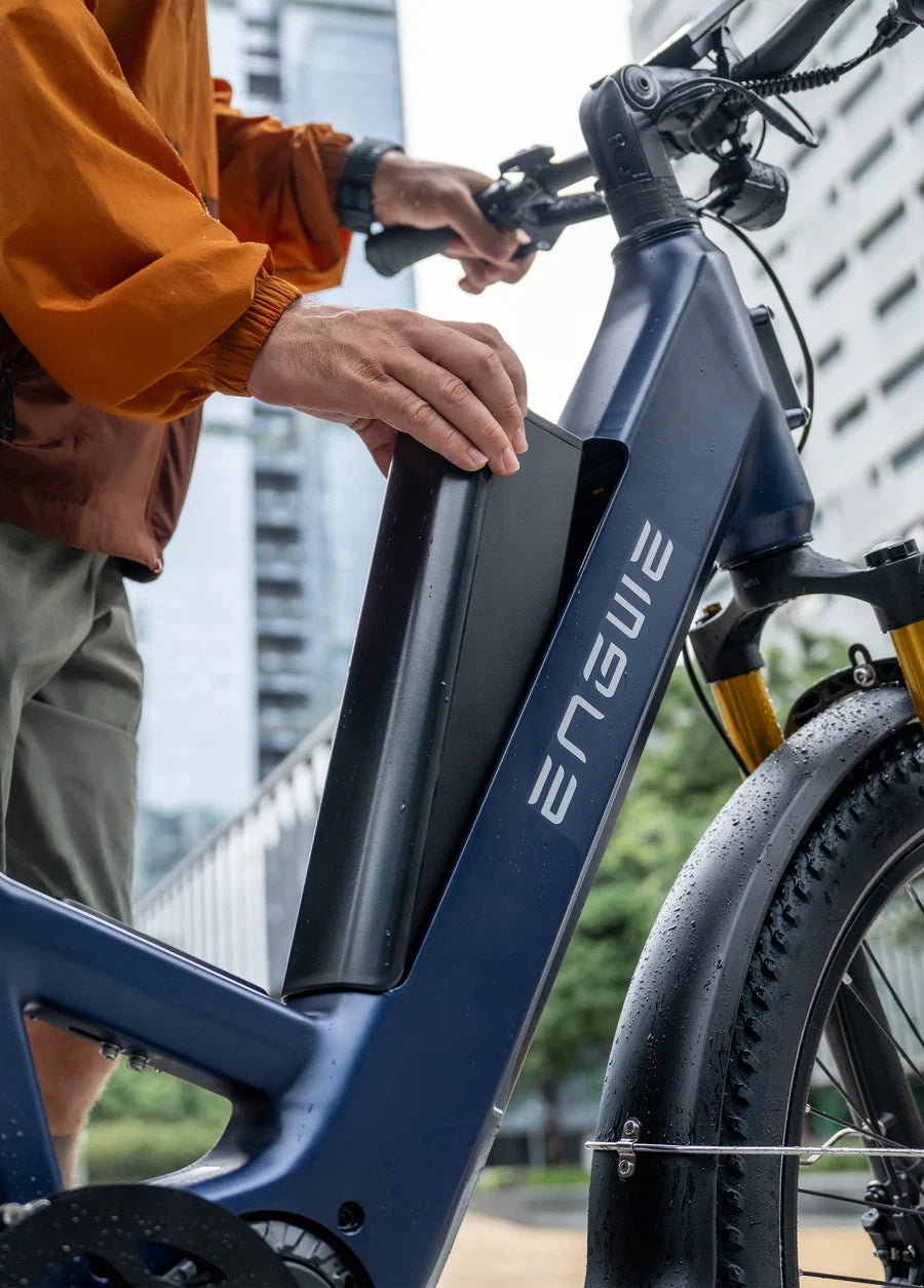 ENGWE E26 3.0 Pro eSUV E-Bike Mittelmotor 100Nm Vollfederung 720Wh 135km Grau