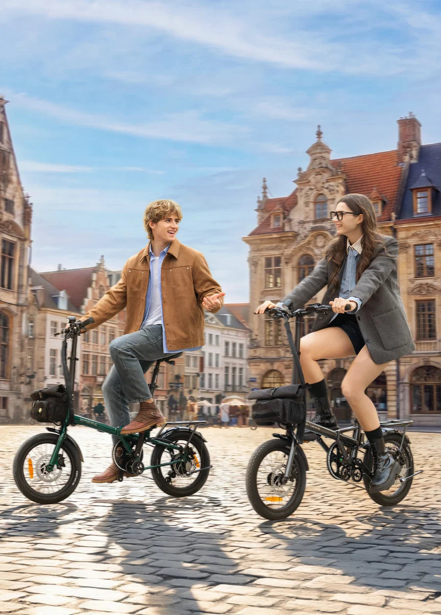 ENGWE Zip E-Bike Faltrad 250W Drehmomentsensor 360Wh 16,9kg Grau