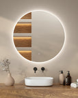 Miroir de salle de bains - 100 cm - Sans cadre