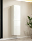 Armoire à colonnes Ruvo - 150cm - Blanc