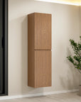 Armoire à colonnes Ruvo - 150cm - Chêne Chaud