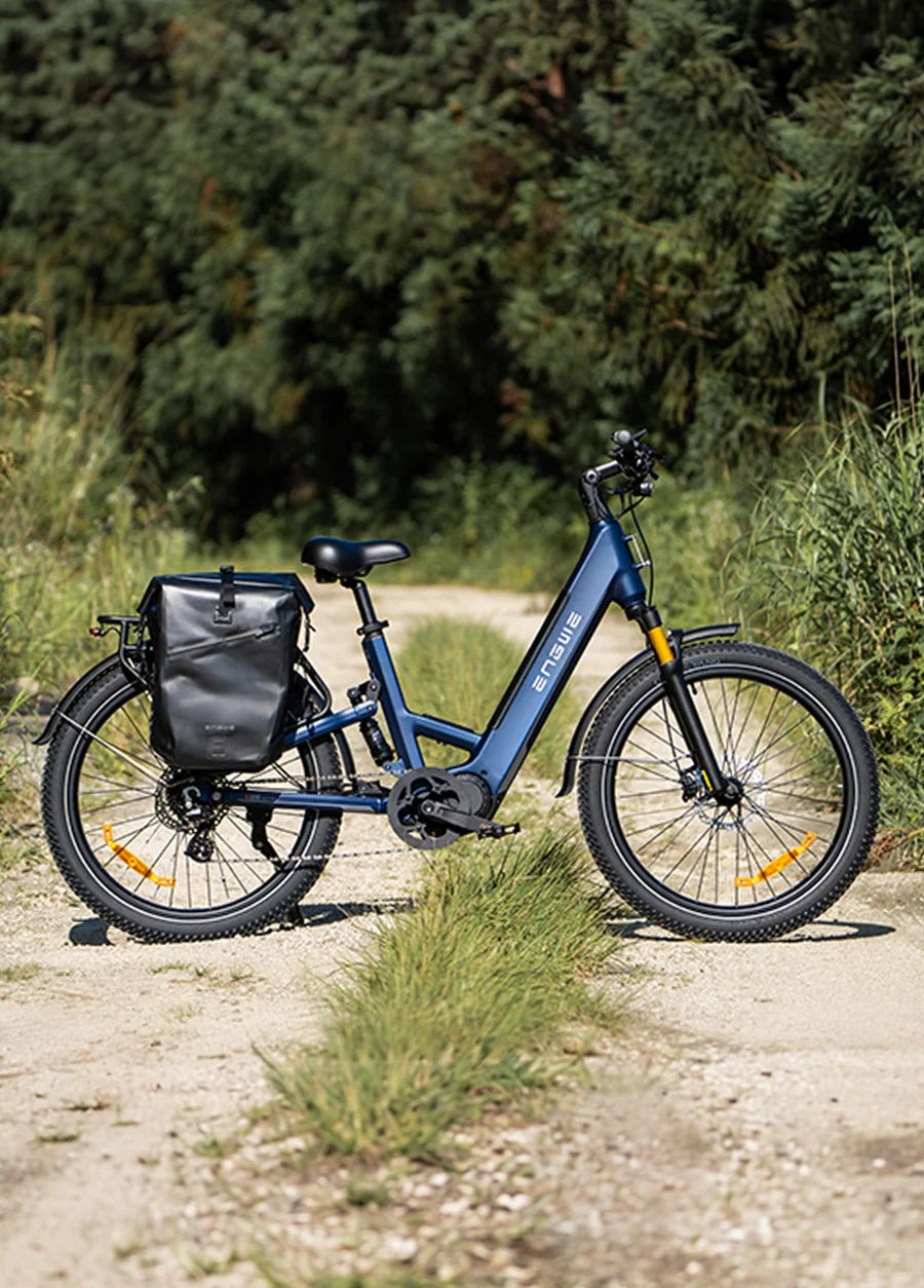 ENGWE E26 3.0 Pro eSUV E-Bike Mittelmotor 100Nm Vollfederung 720Wh 135km Grau