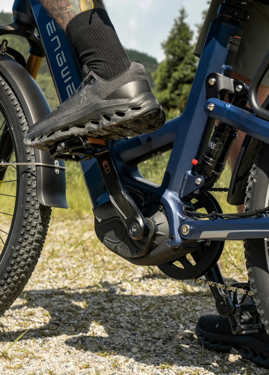 ENGWE E26 3.0 Pro eSUV E-Bike Mittelmotor 100Nm Vollfederung 720Wh 135km Grau