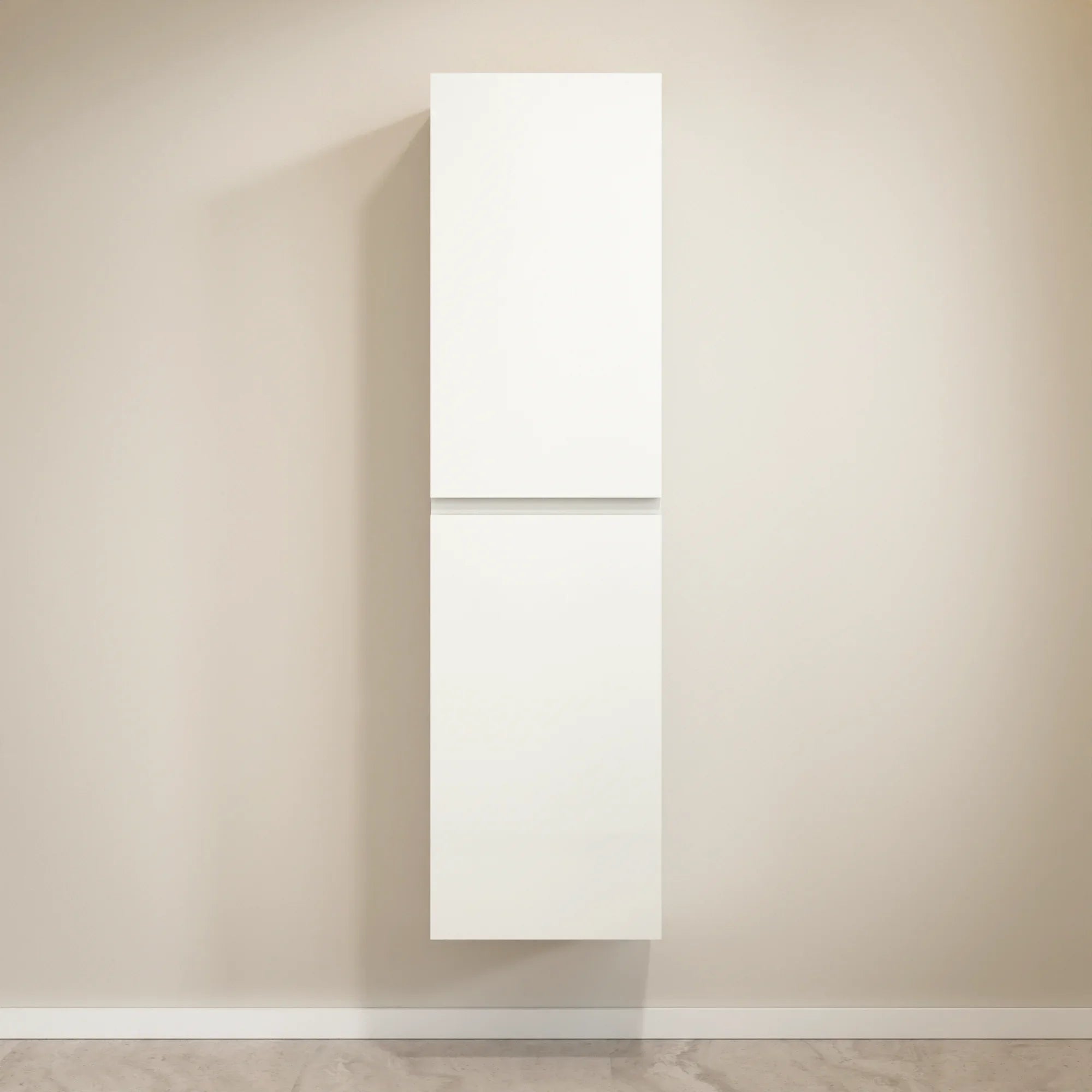 Armoire à colonnes Ruvo - 150cm - Blanc