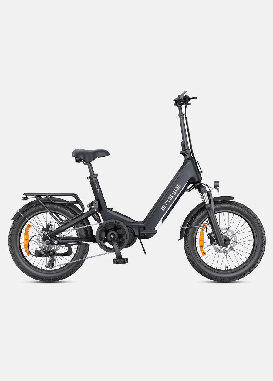 ENGWE L20 3.0 Pro E-Bike Mittelmotor 100Nm Vollfederung 720Wh Klapprad Schwarz