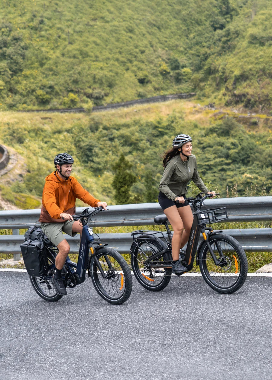 ENGWE E26 3.0 Pro eSUV E-Bike Mittelmotor 100Nm Vollfederung 720Wh 135km Grau