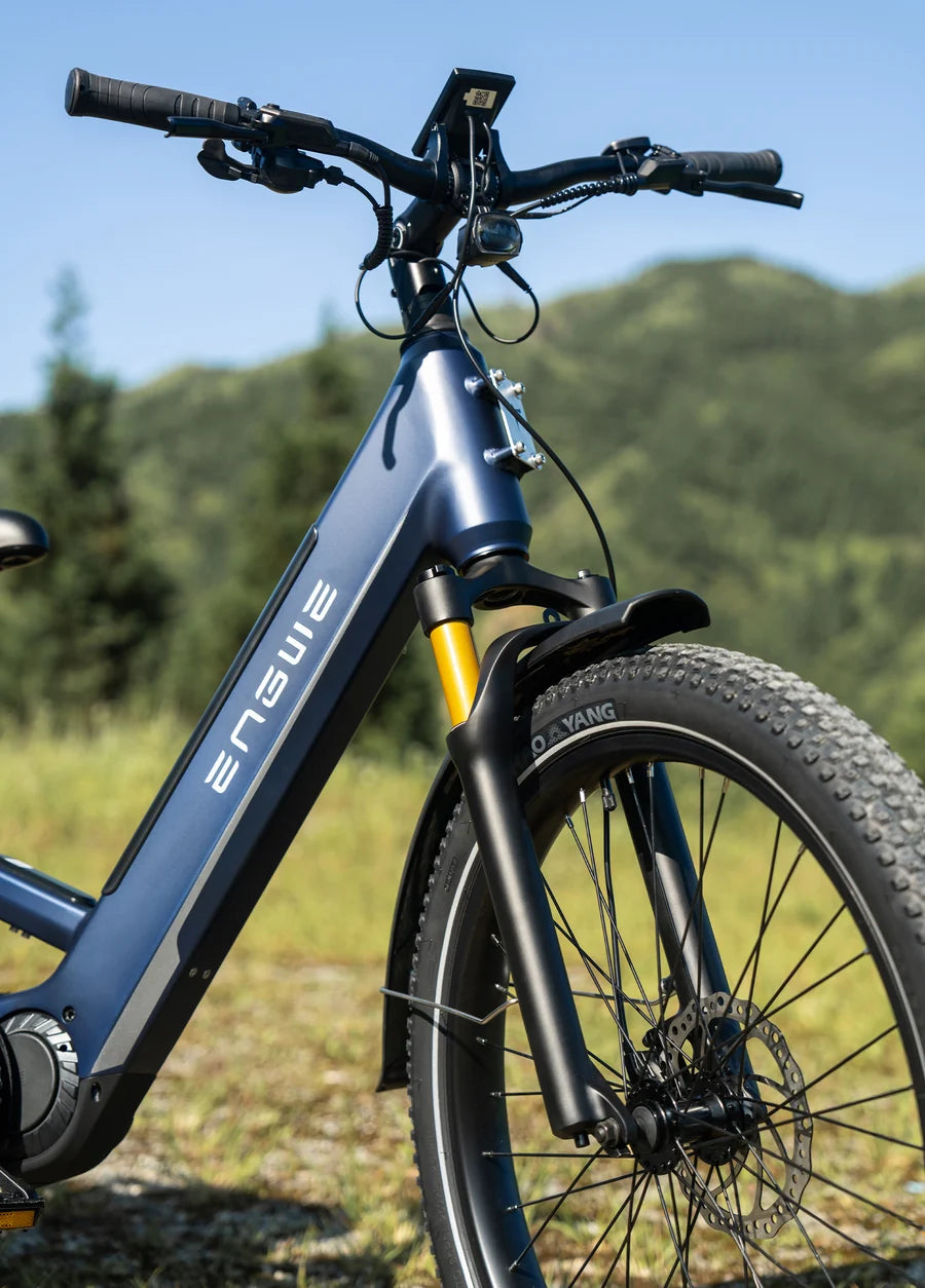 ENGWE E26 3.0 Pro eSUV E-Bike Mittelmotor 100Nm Vollfederung 720Wh 135km Grau