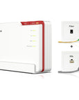 AVM FRITZ!Box 5690 Pro - Glasfaser & DSL Router mit Wi-Fi 7, Zigbee, DECT - Weiß