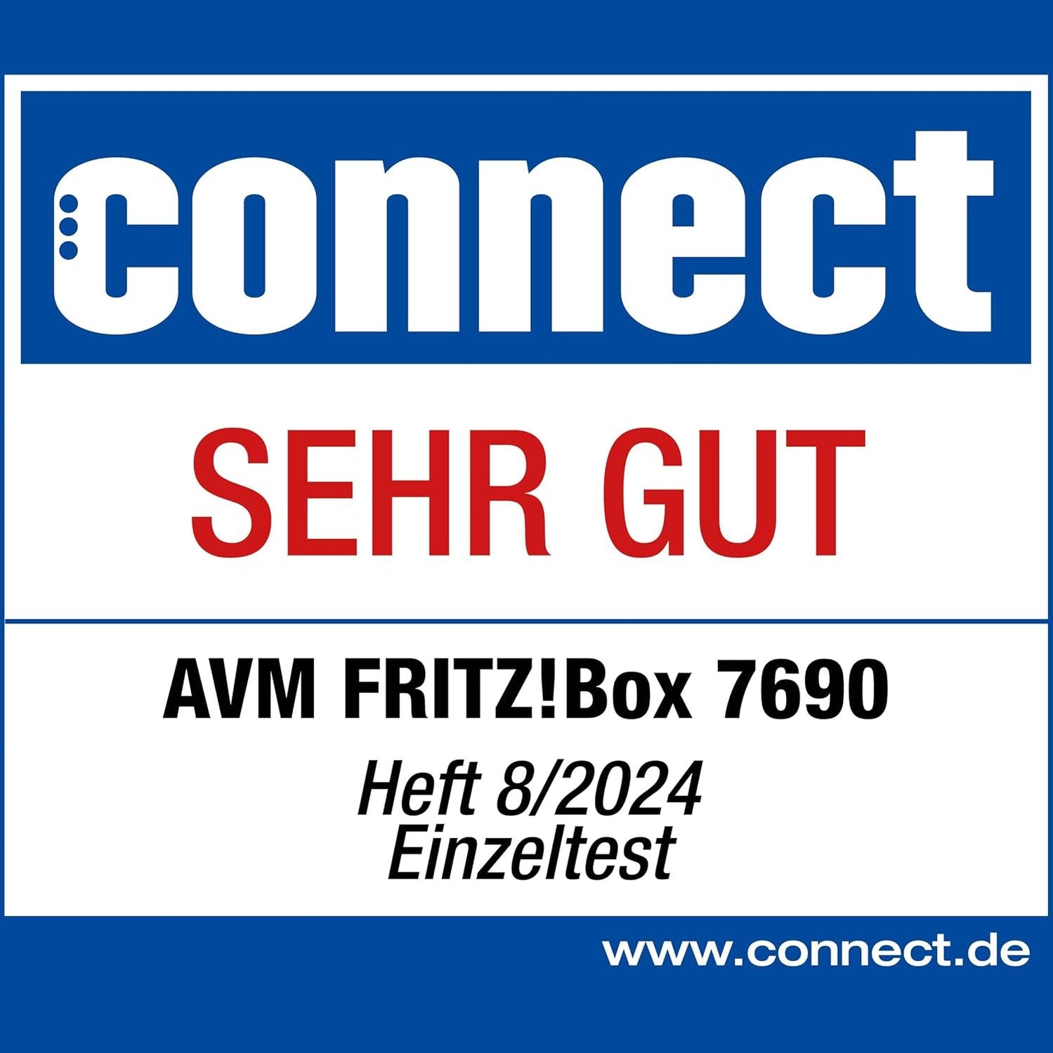 AVM FRITZ!Box 7690 - DSL Router mit Wi-Fi 7, Zigbee, DECT-Basis - Weiß