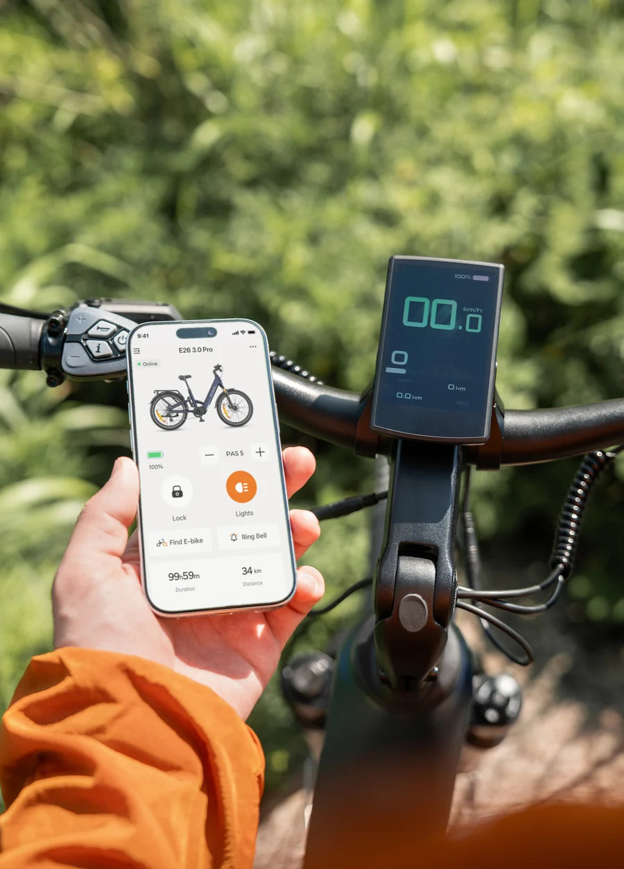 ENGWE E26 3.0 Pro eSUV E-Bike Mittelmotor 100Nm Vollfederung 720Wh 135km Grau