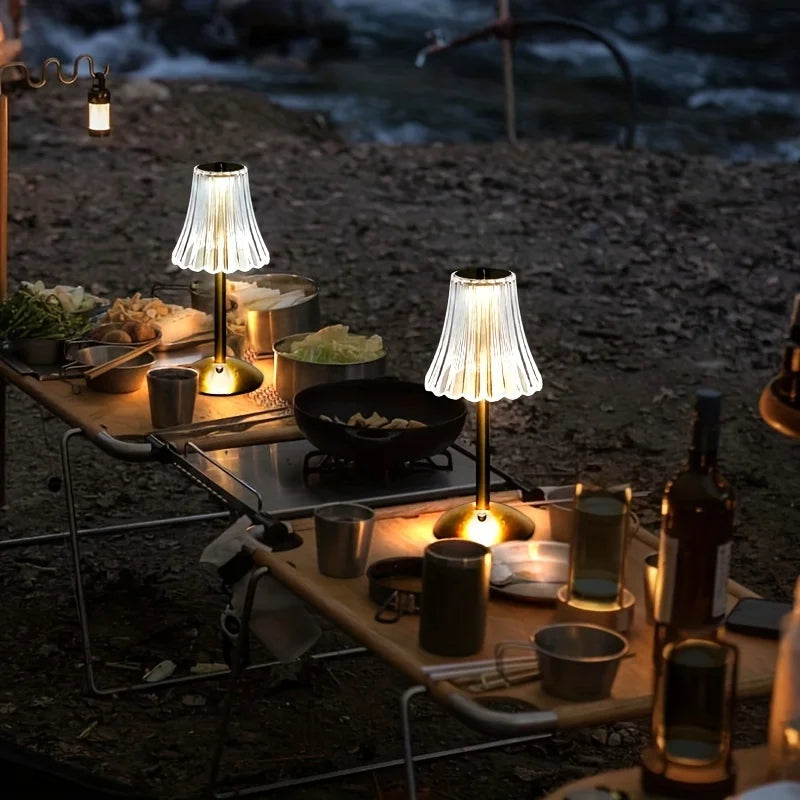 lampe de chevet moderne en cristal - Lampe Chevet Design