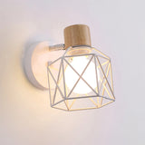 Lampe de chevet Murale Industrielle Cage