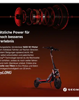 Segway Ninebot ZT3 Pro D E-Scooter 500W 597Wh Straßenzulassung 20km/h