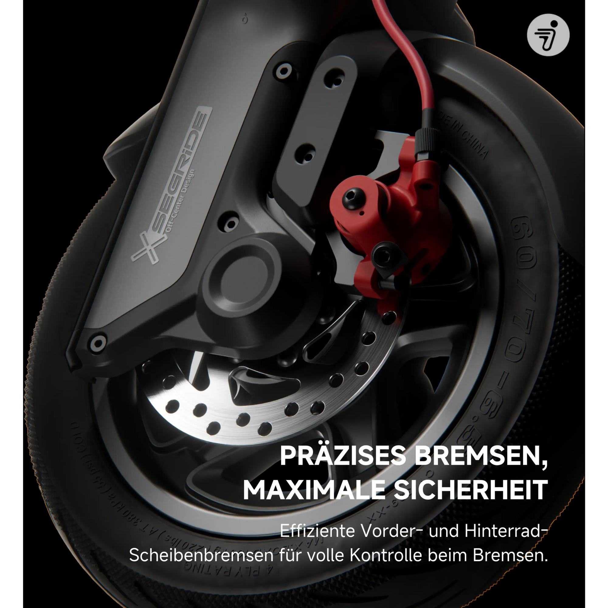 Segway Ninebot F3 Pro D E-Scooter 500W 477Wh Straßenzulassung ABE 20km/h