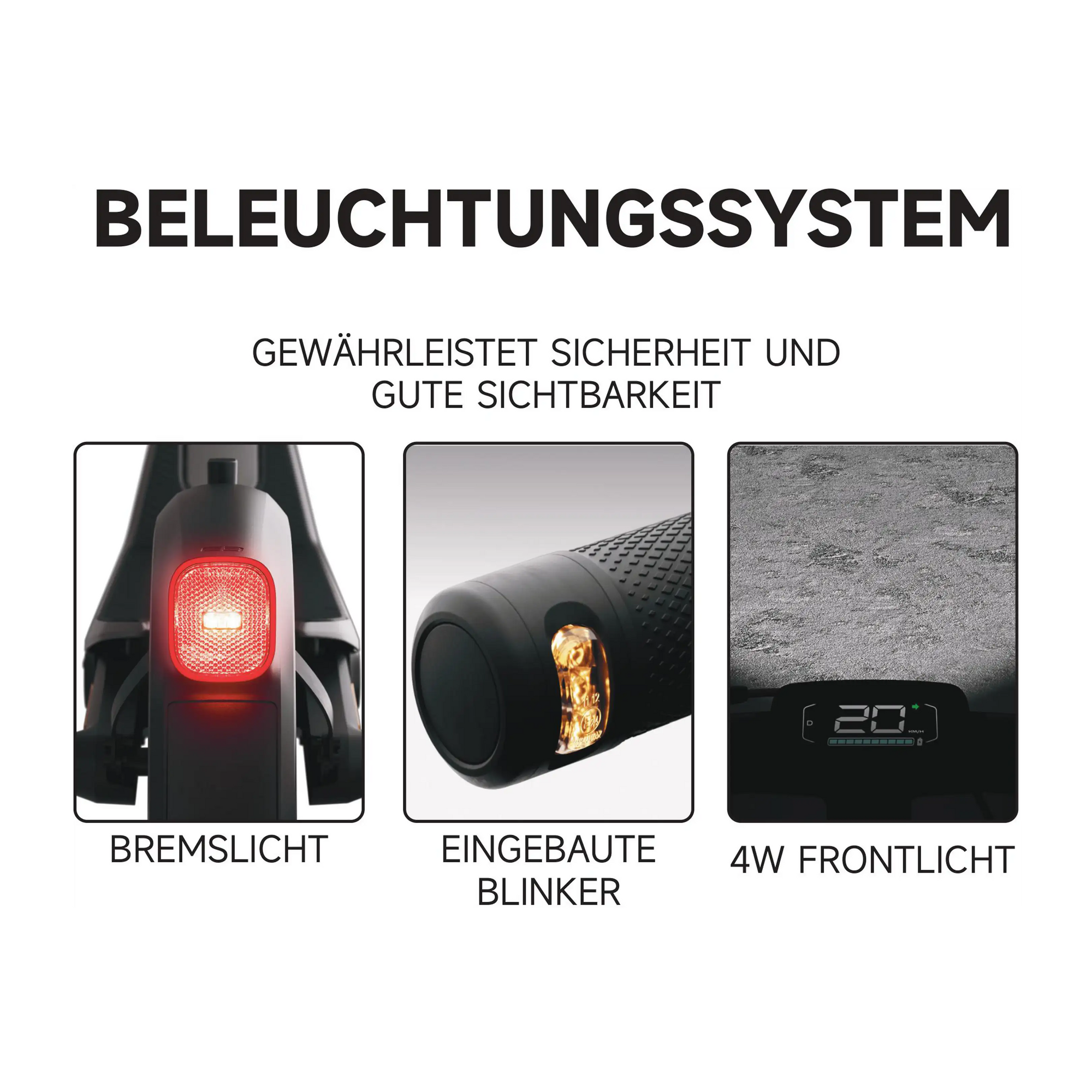 Segway Ninebot E3 Pro D E-Scooter 400W 368Wh Straßenzulassung 20km/h