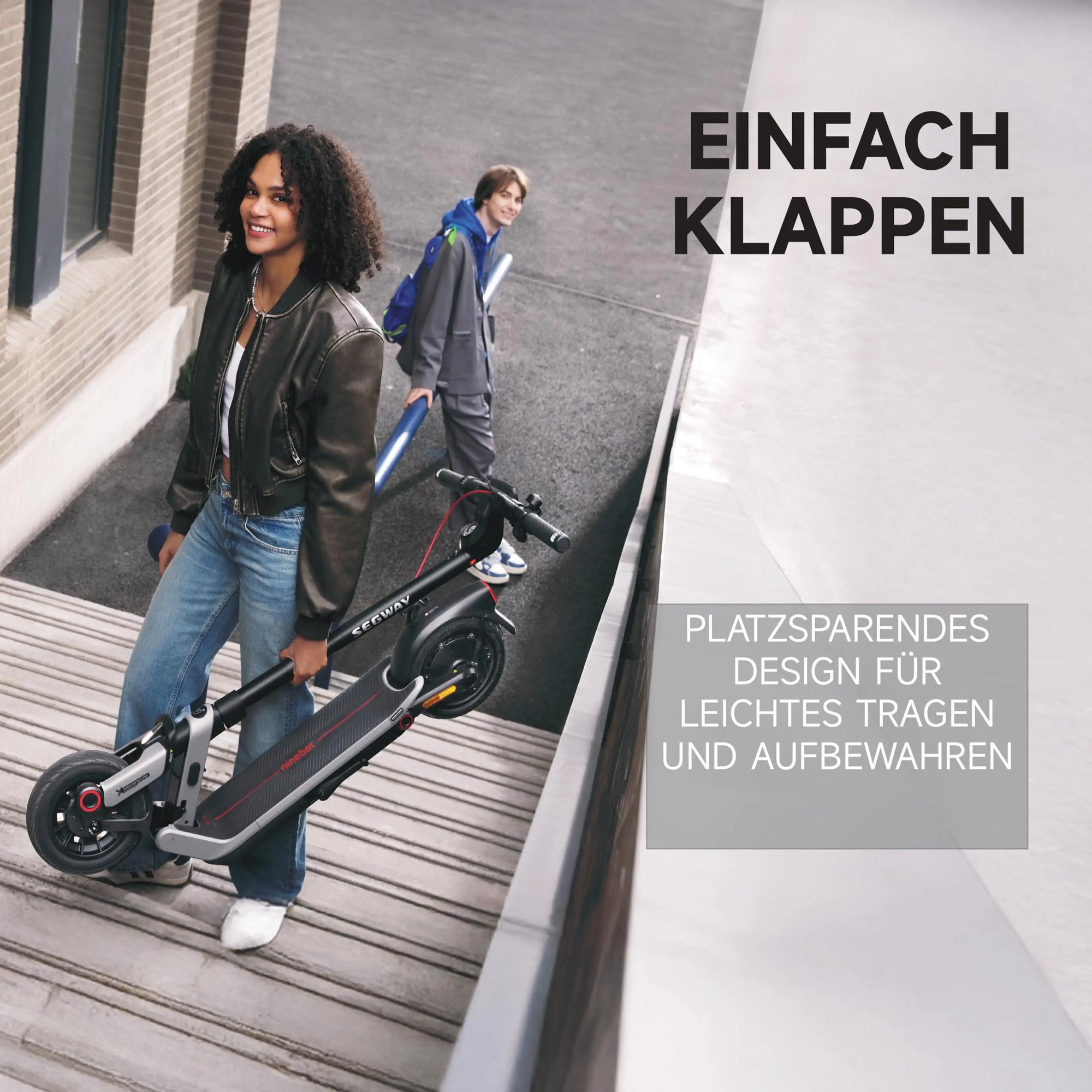 Segway Ninebot E3 Pro D E-Scooter 400W 368Wh Straßenzulassung 20km/h