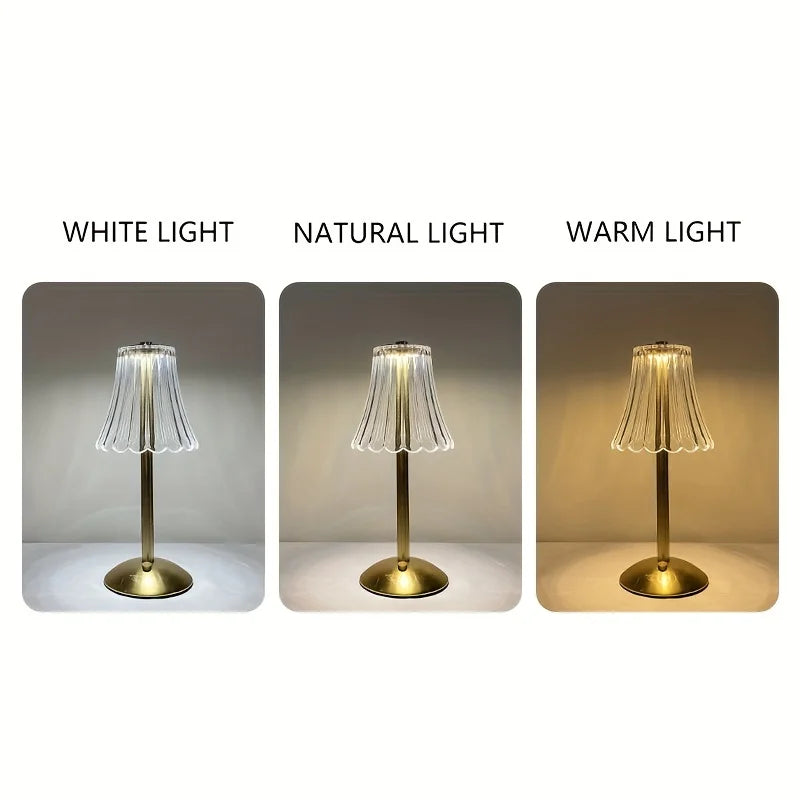 lampe de chevet moderne en cristal - Lampe Chevet Design