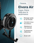 Rameur - Elvora Air - Résistance à l'air