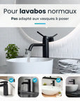 Mitigeur de lavabo – WC – Noir [NYX] - Précommander