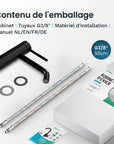 Mitigeur de lavabo – WC – Noir [NYX] - Précommander