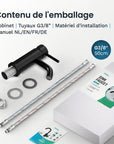 Mitigeur de lavabo – WC – Noir [ARIADNE] - Précommander