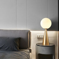 Lampe de Chevet Design Dorée Moderne thumbnail