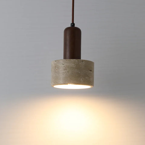 Lampe de Chevet Suspendue en Pierre Moderne