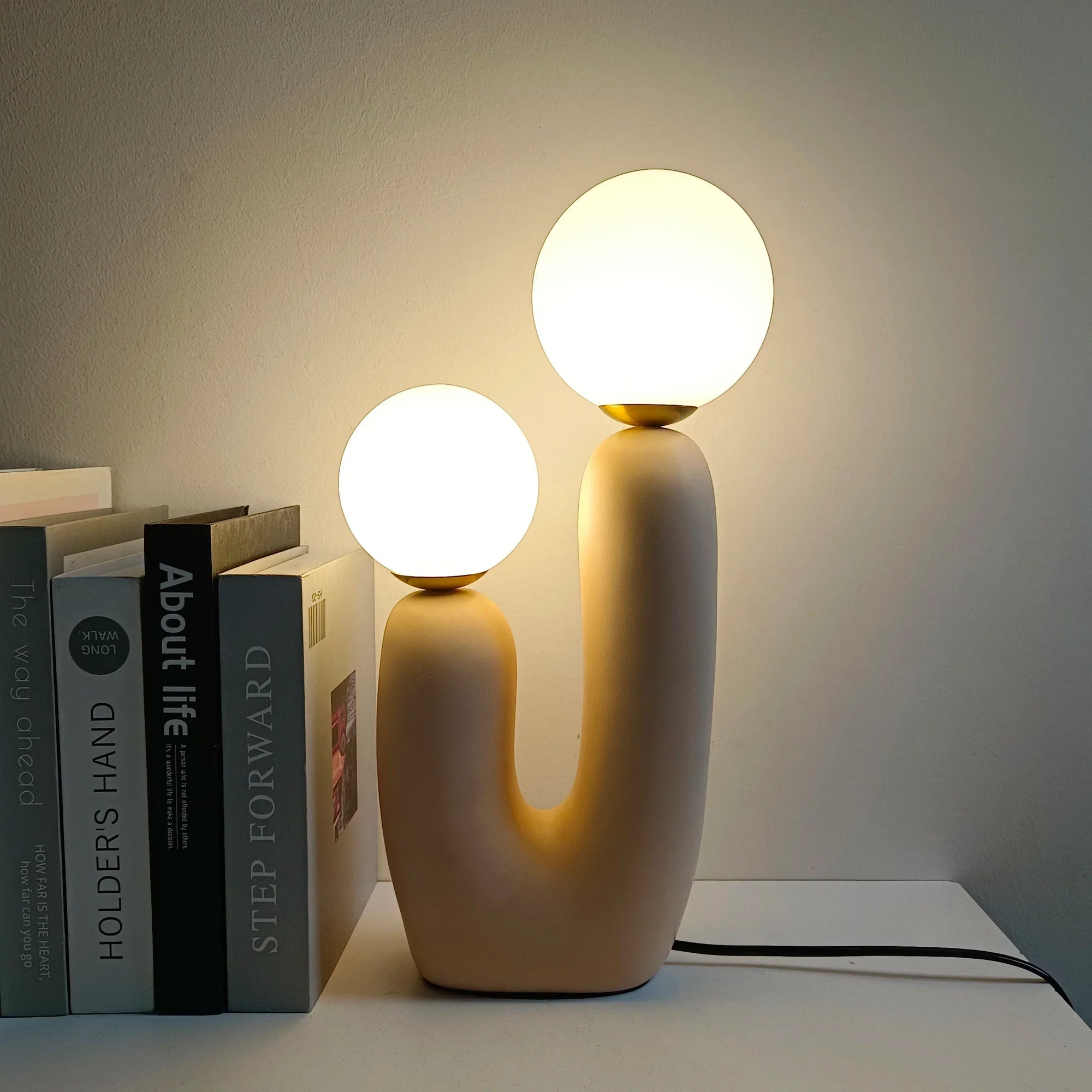 Lampe de chevet Boule de Verre - Lampe Chevet Design