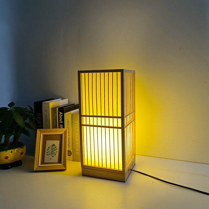 Lampe de chevet bambou Tatami