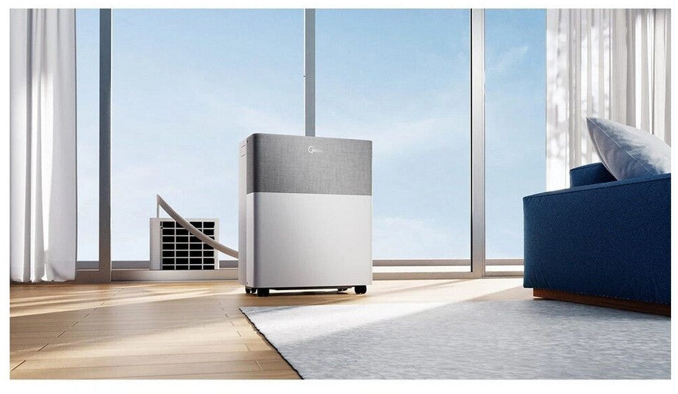 Midea PortaSplit climatiseur mobile split 12000 BTU 3,5 kW WiFi 4-en-1 pompe à chaleur jusqu'à 42m²