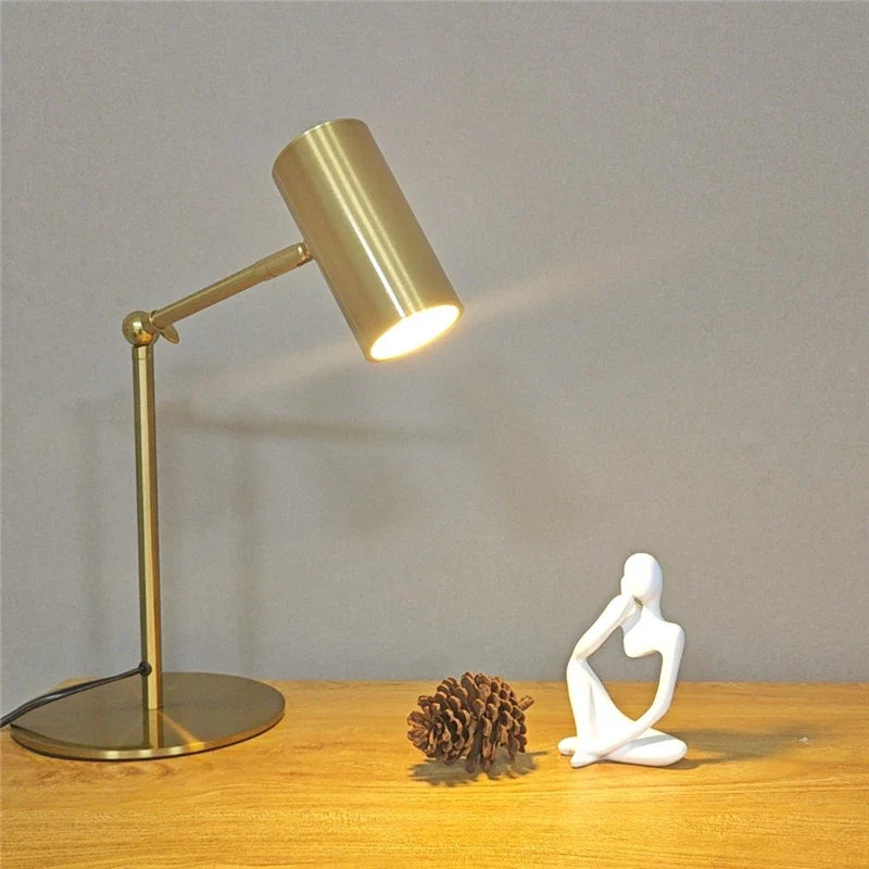 Lampe de chevet moderne dorée - Lampes de chevets