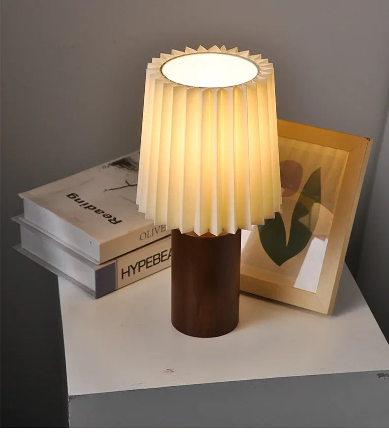 Lampe de Chevet Bois Moderne et Élégante - Lampe Chevet Design