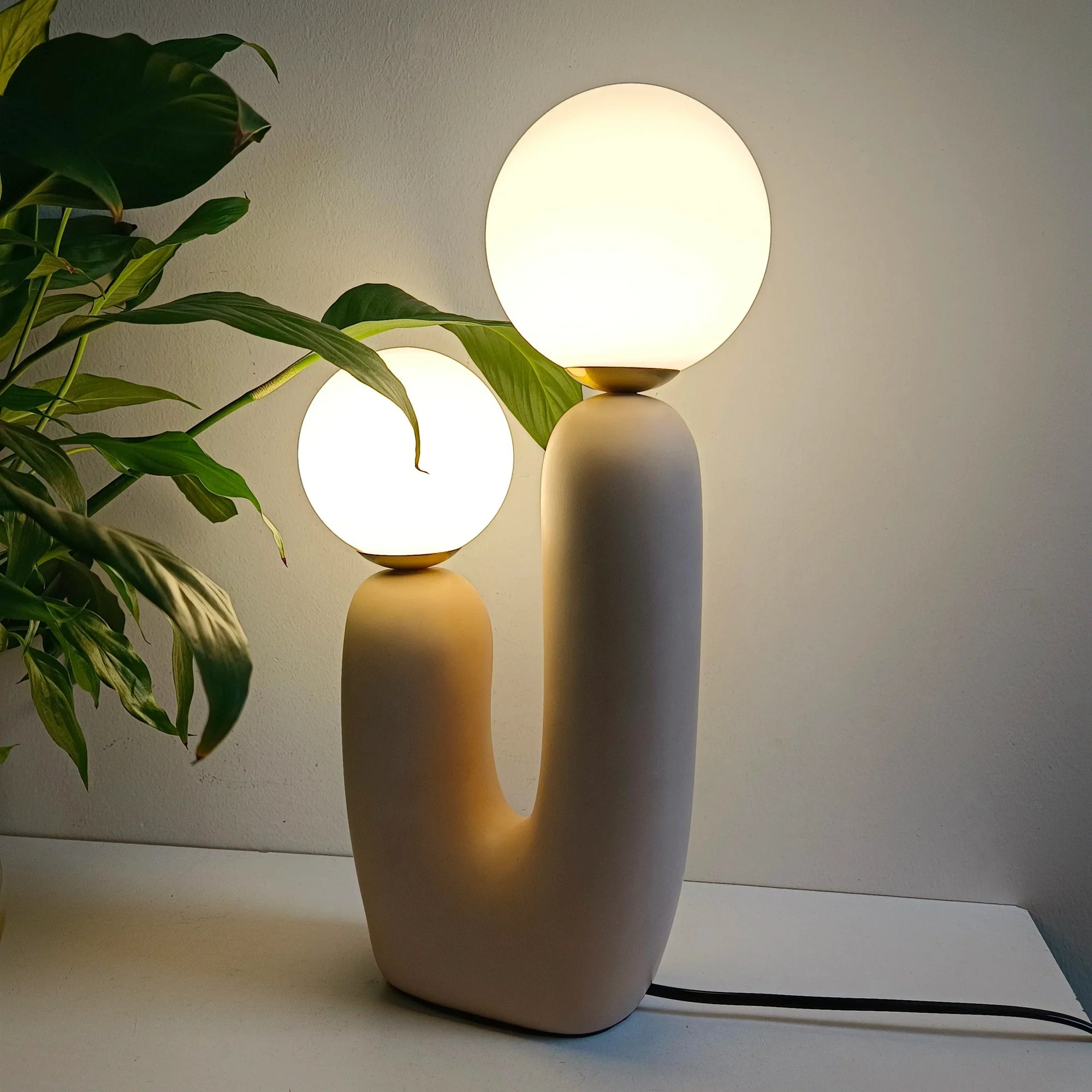 Lampe de chevet Boule de Verre - Lampe Chevet Design