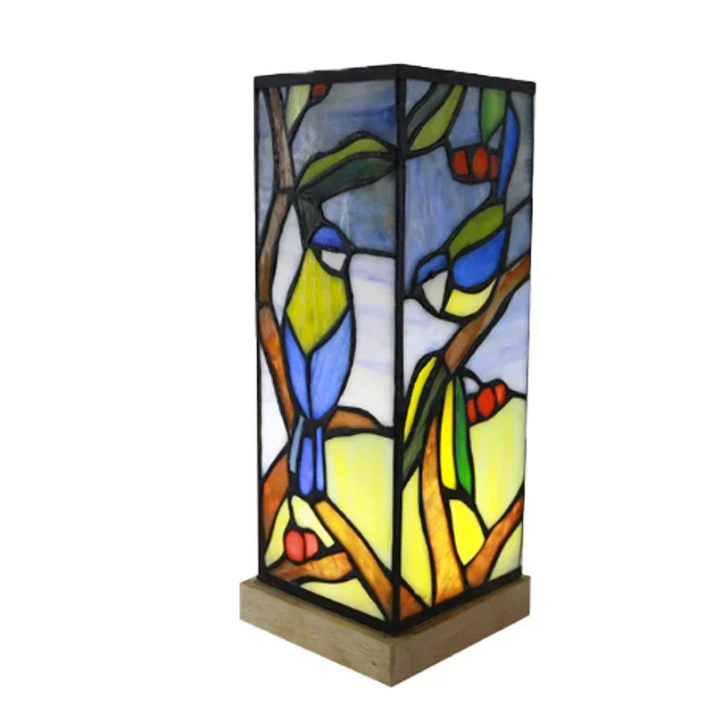 lampe de chevet tiffany carré - Lampe Chevet Design