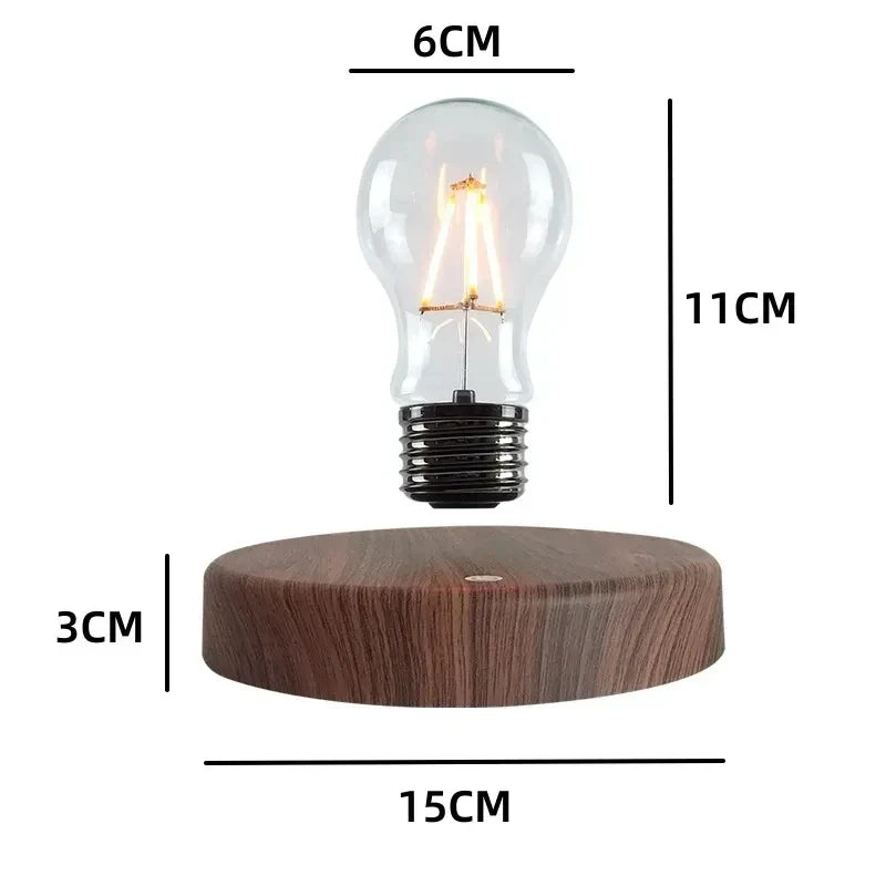 Lampe de chevet magnétique créative en verre flottant - Lampe Chevet Design