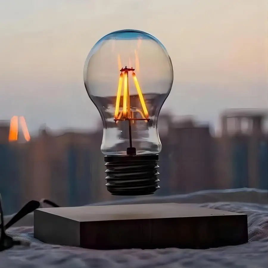 Lampe de chevet magnétique créative en verre flottant - Lampe Chevet Design